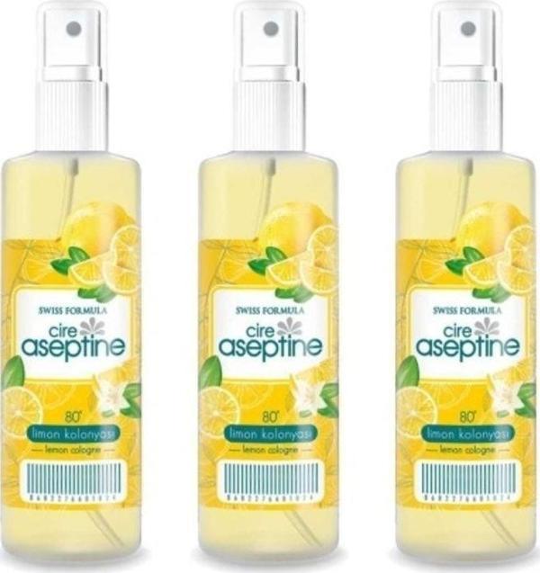 Mbb E-Ticaret 3 Adet Limon Kolonyası Ev Ofis Pratik Kullanım Sprey 100Ml - Image 1