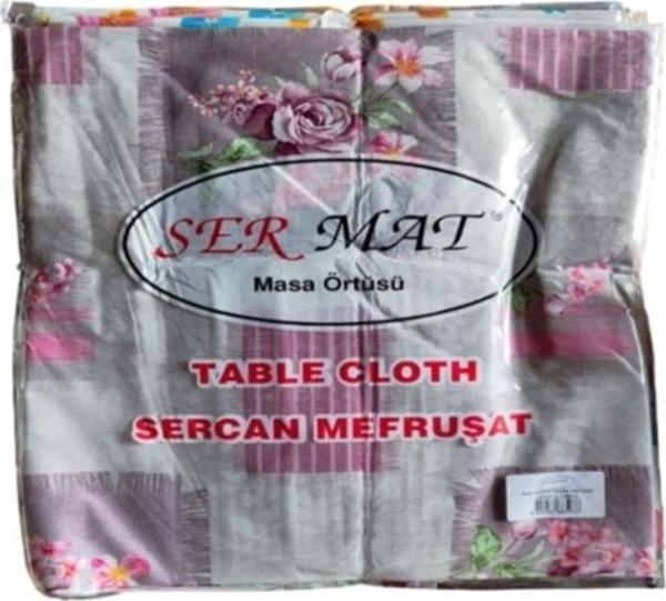 Mbb E-Ticaret 100X140 Sermat Masa Örtüsü Masalık Hazır Düz Kesim Royaleks-Mh136 - Image 1