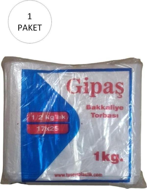 Mbb E-Ticaret Bakkaliye Naylon Torba 1'Kg Lık 20X30 Cm 1 Paket (Takriben 360 Adet) - Image 1
