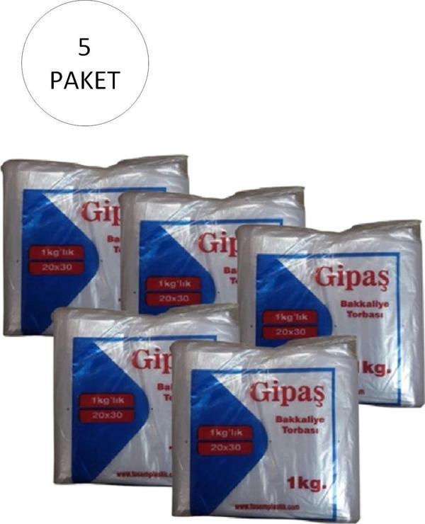 Mbb E-Ticaret Bakkaliye Naylon Torba 1'Kg Lık 20X30 Cm 5 Paket (Takriben 1.800 Adet) - Image 1