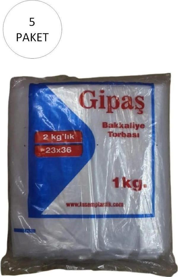 Mbb E-Ticaret Bakkaliye Naylon Torba 2'Kg Lık 23X36 Cm 5 Paket (1.300 Adet) - Image 1