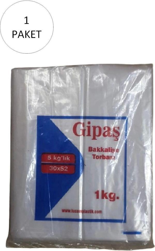 Mbb E-Ticaret Bakkaliye Naylon Torba 5'Kg Lık 30X52 Cm 1 Paket (Takriben 110 Adet) - Image 1