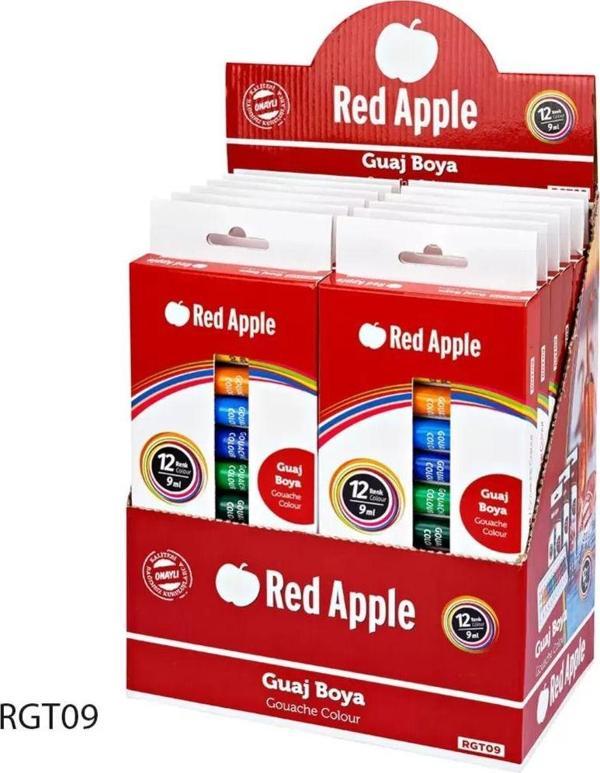 Mbb E-Ticaret Red Guaj Boya Tüp 9 Ml 12X72 - Image 1