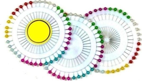 Mbb E-Ticaret 3 Set Tesettür Eşarp Başlı Toplu İğne 120 Adet - Image 1