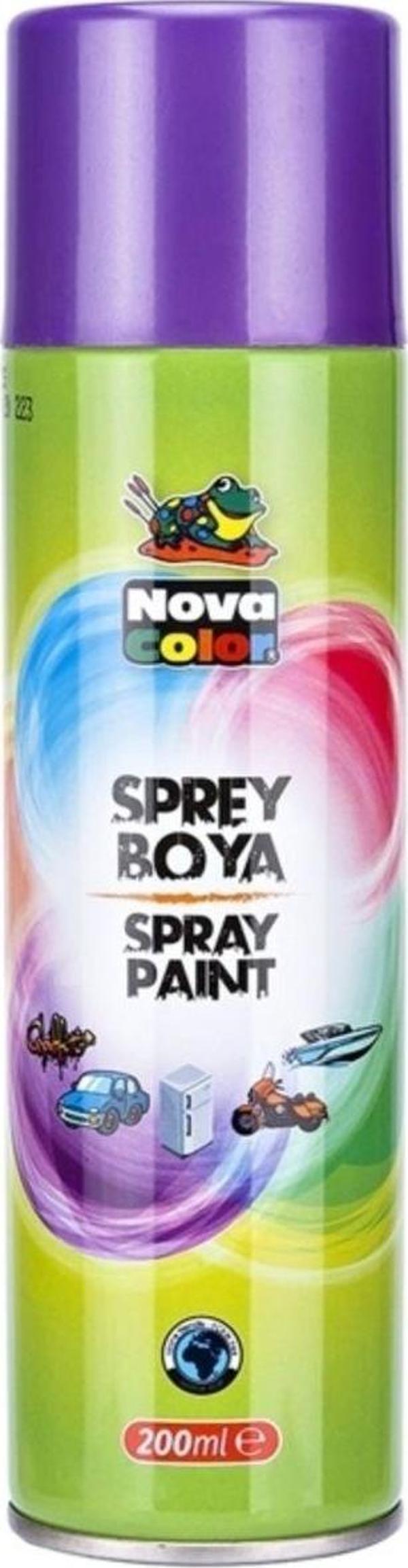 Mbb E-Ticaret Sprey Boya 200 Ml Mor - Image 1