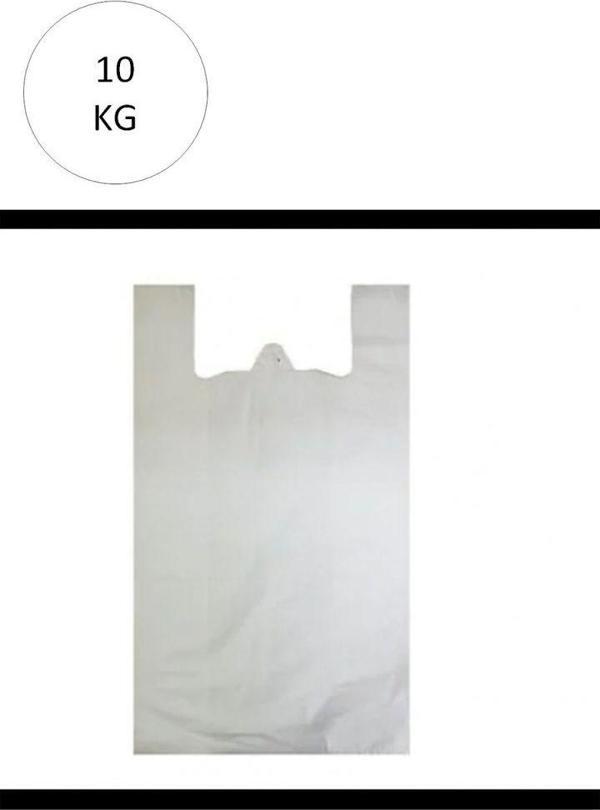 Mbb E-Ticaret Beyaz Atlet Poşet Mini Boy 20X34 Cm Takriben 2.350 Adet 10 Kg - Image 1