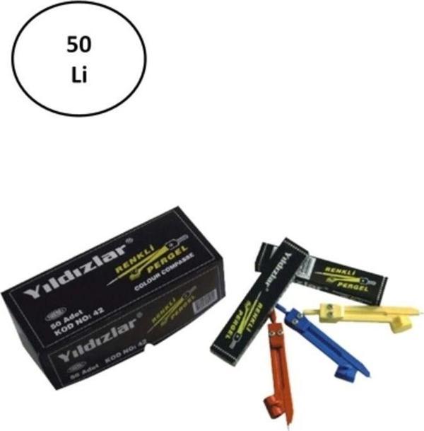 Mbb E-Ticaret Yıldızlar Öğrenci Pergeli 50'Li - Image 1