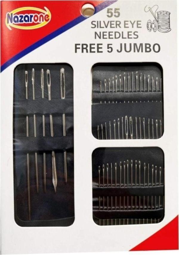 Mbb E-Ticaret Jumbo İthal İğne Seti 55 Li Set - Image 1