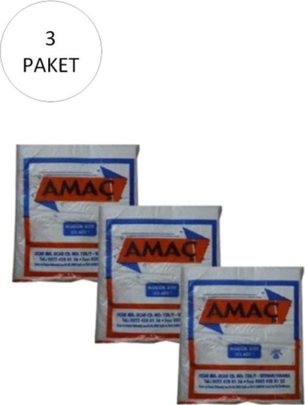 Mbb E-Ticaret Şeffaf Hışır Atlet Poşet Küçük Boy 25X42 Cm 650 Gr (3 Paket-Takriben 900 Adet) - Image 1