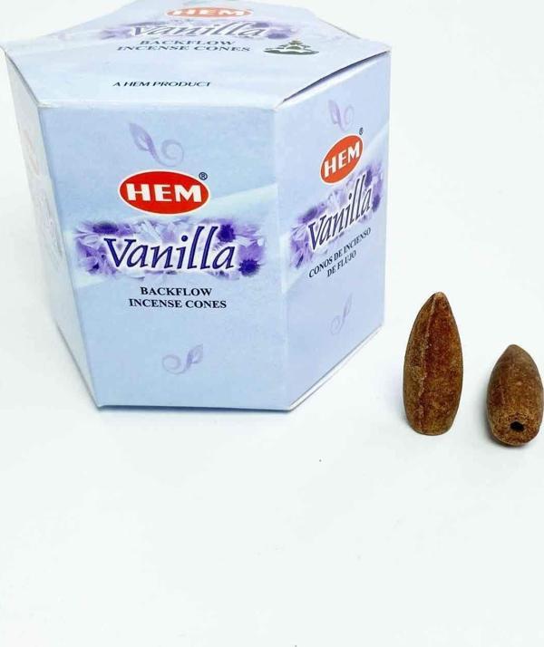 Mbb E-Ticaret 10 Adet Geri Akış Backflow Şelale Tütsü Konisi Tütsü Back Vanilya Kokulu - Image 1