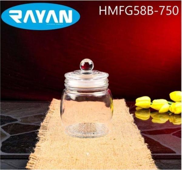 Mbb E-Ticaret Rayan Cam Kavanoz Hmfg58B-750 - Image 1