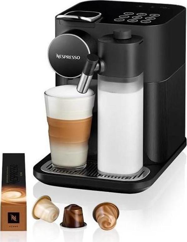 Nespresso F541 Gran Lattissima Siyah Kapsül Kahve Makinesi - Image 1