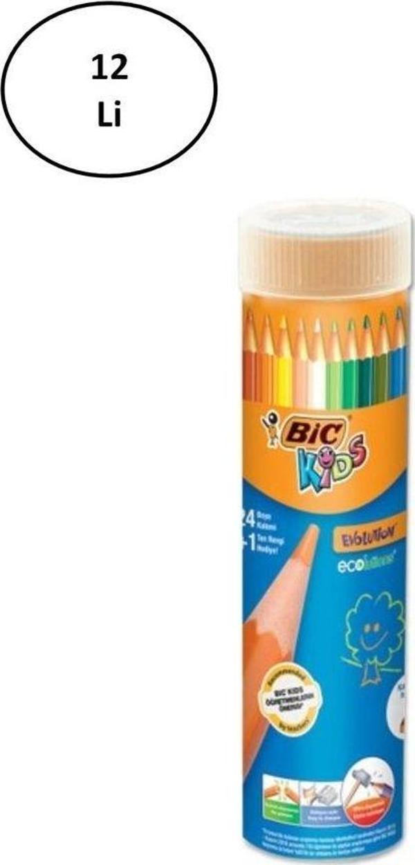 Mbb E-Ticaret Bic Evolution Kuruboya Metal T24+1 12'Li - Image 1