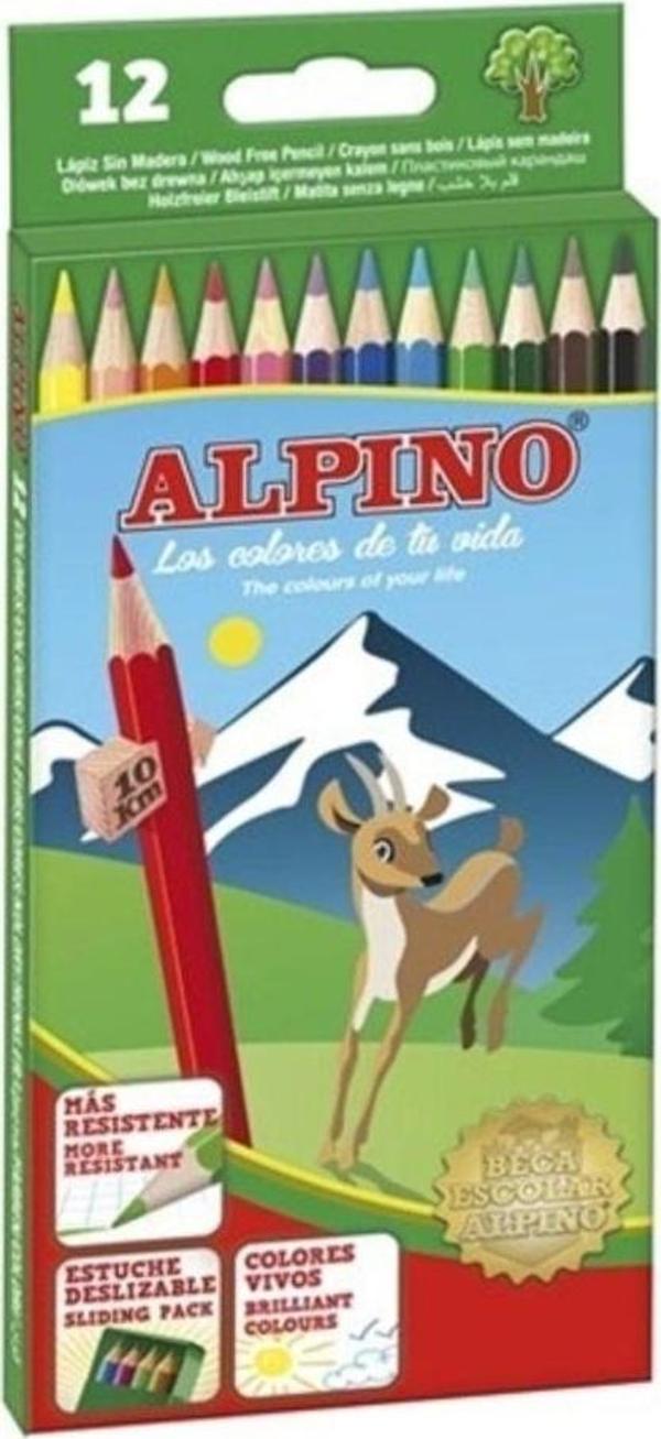Mbb E-Ticaret Cem Alpino 12 Renk Tam Boy Kuruboya Al10654 12'Li - Image 1