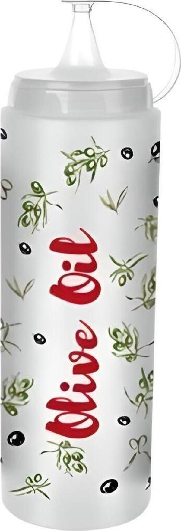 Mbb E-Ticaret Şeffaf Kapaklı Sızdırmaz Yağlık Sosluk Şişesi Plastik Yağdanlık - Image 1