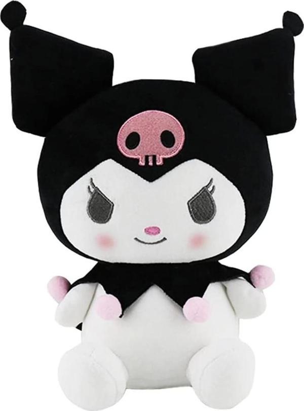 Kuromi Hello Kitty 25 Cm Peluş Oyuncak Sanrio Kuromi Plush Hediyelik Oyuncak - Image 1