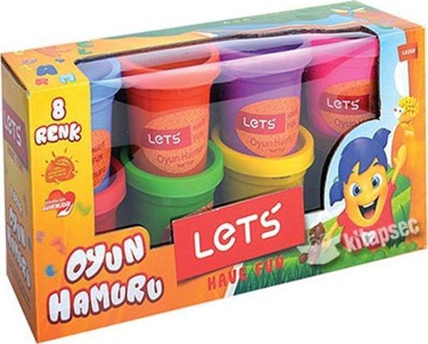 Mbb E-Ticaret Lets Oyun Hamuru 8 Renk 448Gr L8358Lets Oyun Hamuru 8 Renk 448Gr L8358 - Image 1