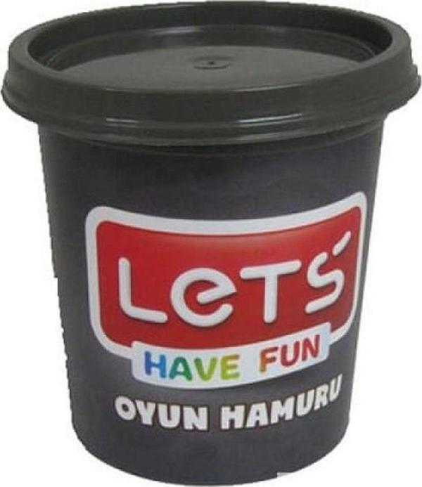Mbb E-Ticaret Lets Tek Renk Oyun Hamuru Gri 150 Gr - Image 1