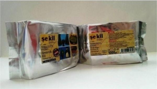 Mbb E-Ticaret Şekil Seramik Kil Hamuru 1000 Gr Kahverengi - Image 1