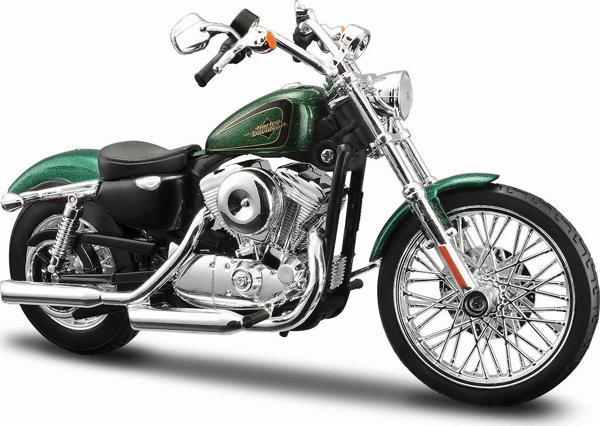 Maisto 1:12 Harley-Davidson 2013 XL 1200V Seventy-Two Motosiklet - Image 1