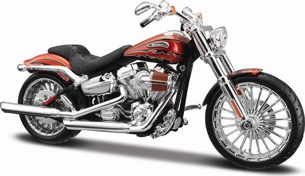 Maisto 1:12 Harley-Davidson 2014 CVO Breakout Motosiklet - Image 1