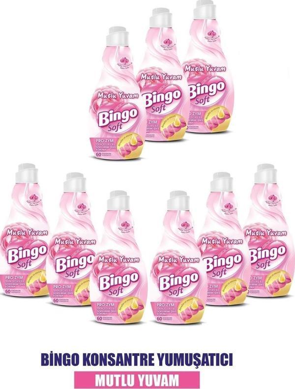 Soft Konsantre Çamaşır Yumuşatıcısı Mutlu Yuvam 1440 ml X 9 Adet - Image 1
