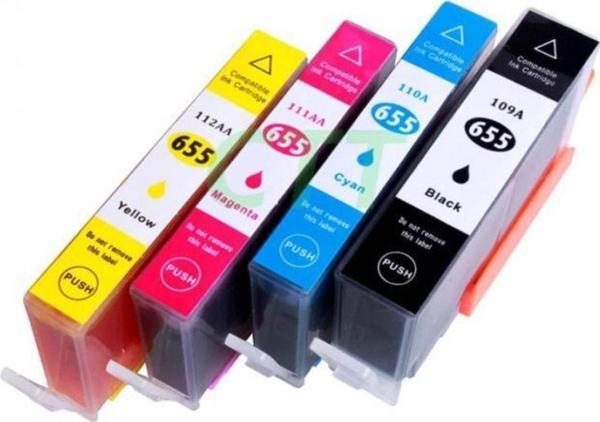 Hp Cz283c Uyumlu Yazıcı Kodu, 4 Renk (655xl) Muadil Kartuş, - Image 1