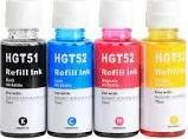 HP Gt51/52 (70 ML) 4 Lü Muadil Mürekkep Set -Gt5811 - Image 1