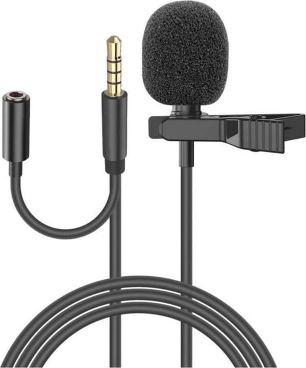 Snopy Sn-Mtk25 Siyah Akıllı Telefon, Tik-Tok Ve Youtuber Metal Mandallı Yaka Mikrofonu - Image 1