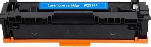 Hp W2211a 207a Chipsiz Mavi Muadil Toner - Image 1