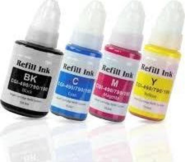 Muadil Kutulu Mürekkep Canon Gı 490 Sarı 70Ml - Image 1