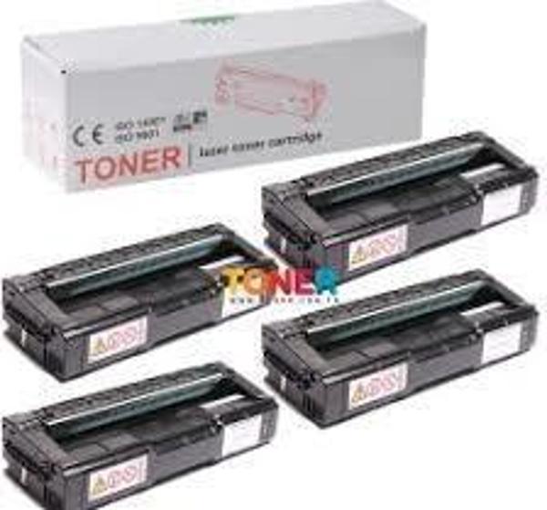 RİCOH SP- C220/C221/C222/240 4 RENK TAKIM MUADİL TONER SP-C240SF - Image 1