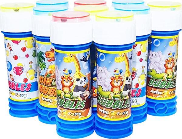 Üflemeli Köpük Baloncuk Oyuncak Sevimli Karakter Temalı Set 10 Adet - Image 1