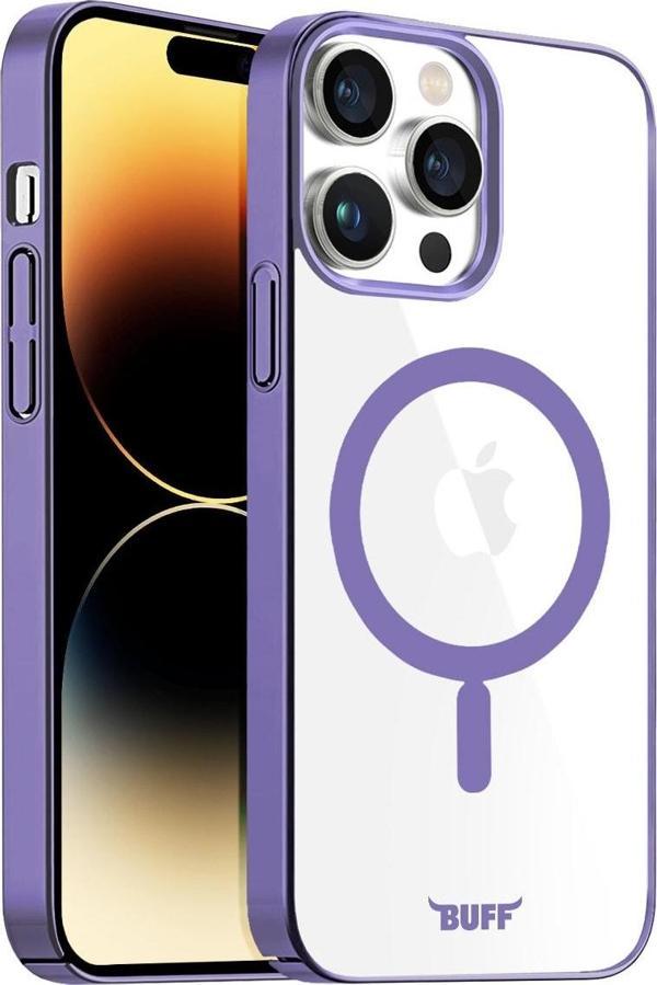 Buff Iphone 14 Pro Magsafe Slim Fit Case Purple - Image 1