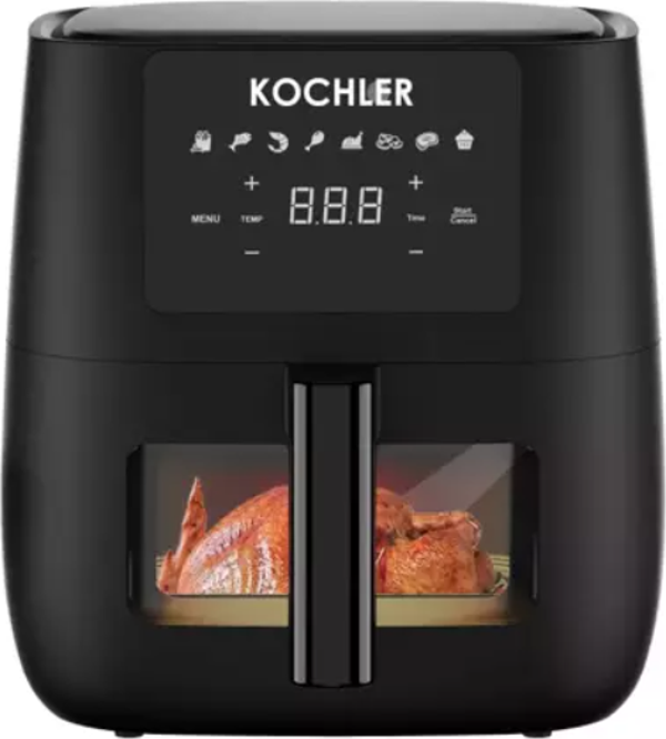 Kochler 6Litre Airfryer Dijital Dokunmatik Ekran Fritöz - Image 1