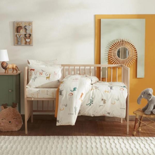 Karaca Home Jungle Bej Bebek Nevresim Takımı - Image 1