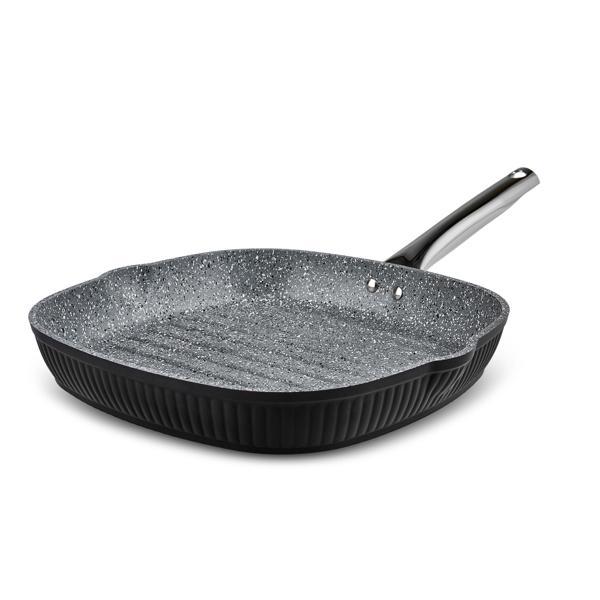 Karaca Biogranit Lopus Girll Tava 28 Cm Siyah - Image 1