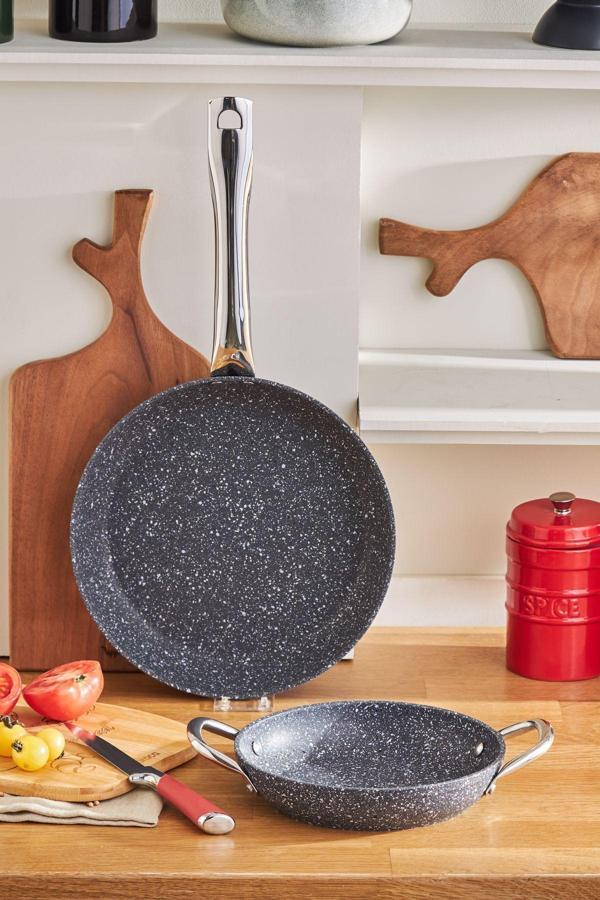 Karaca Biogranit Navy Stone Tava Sahan Set - Image 1