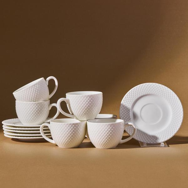 Karaca Lisa 6 Kişilik Kahve Fincanı 90 ml - Image 1