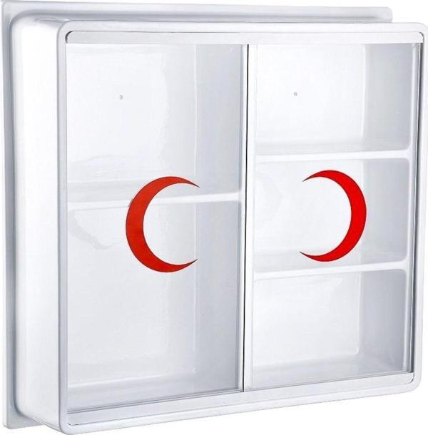 Hiper Büyük Plastik Ecza Dolabı - Image 1