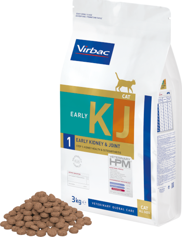 Virbac Early Kidney & Joint 1 Kedi Kuru Maması 3 kg  - Image 1
