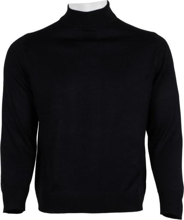 Erkek Lacivert Kazak Yarım Balıkçı Yünlü Klasik Normal Kesim RAR00798 - Image 1