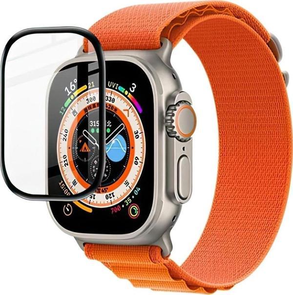 Tmax Watch Ultra 49Mm Premium 3D Full Kaplama Ekran Koruyucu(Temperli Cam) - Image 1