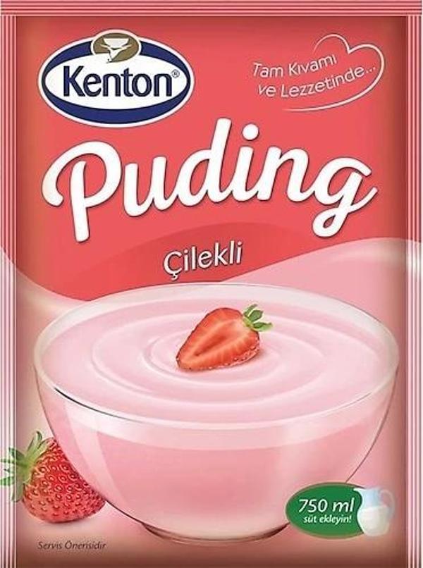 KENTON PUDİNG ÇİLEKLİ 125GR - Image 1