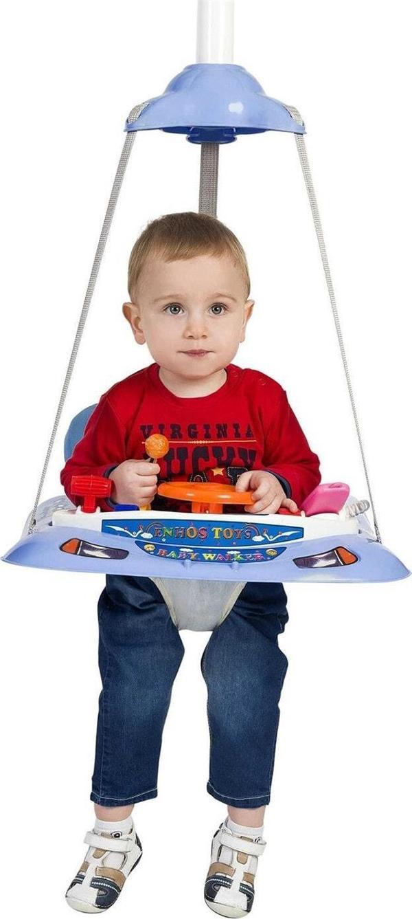 Enhoştoys Enhoş Lüx Bebek Hoppala Yürüteç Zıp Zıp Salıncak Hopbala Salıncak - Image 1