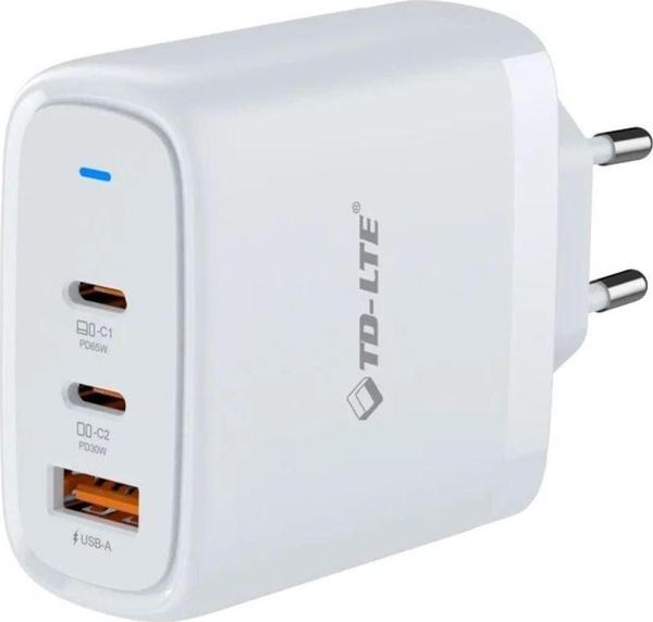 Tmax Şarj Adaptörü 65W Hizli Şarj Pd-Usb Gi̇Ri̇Şli̇ Ultra Kali̇Teli̇( Bütün Modellere Uyumlu) - Image 1