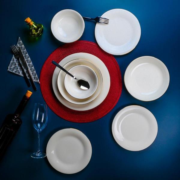 Aryıldız Mia Gold 24 Parça 6 Kişilik Yemek Takımı - Image 1