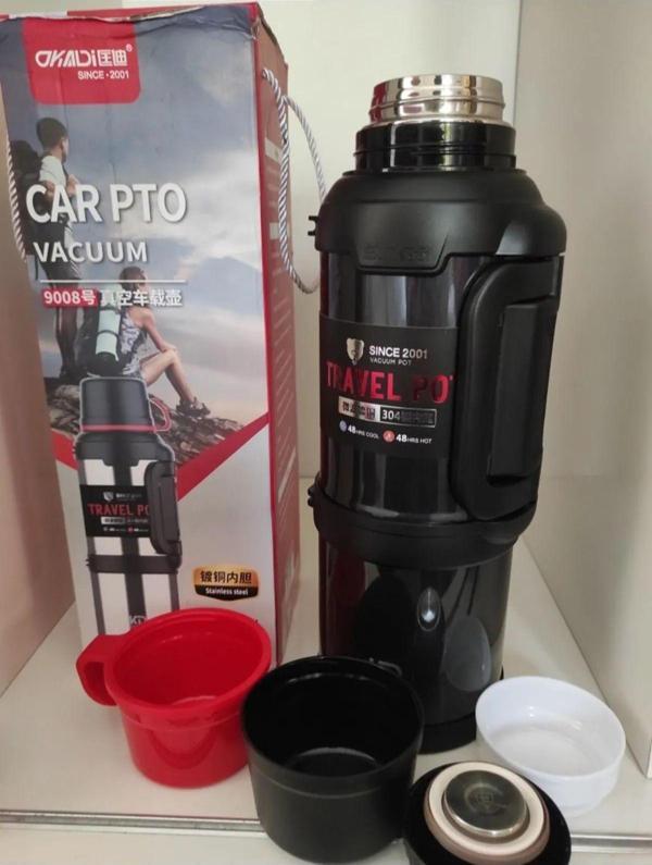 CAR 4 Litre 1Adet 1Li 48 Saat Sıcak Soğuk Dağcı Termos - Image 1