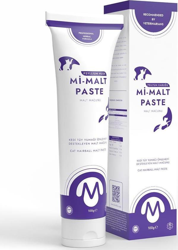 Mi-Malt Paste Tüy Yumağı Önleyici Kedi Macunu 100 GR - Image 1