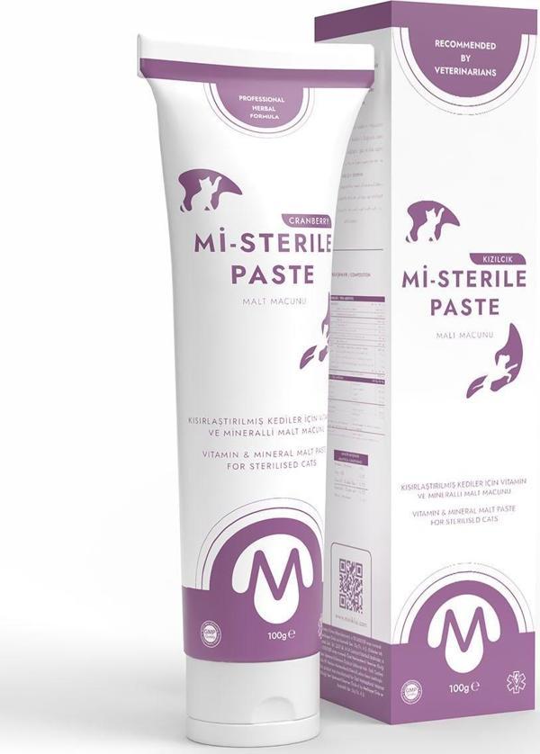 Mi-Sterile Paste Kısır Kedi Malt Macunu 100 GR - Image 1